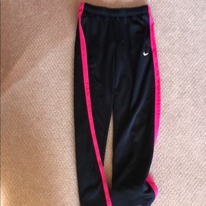 Girls nike track pants